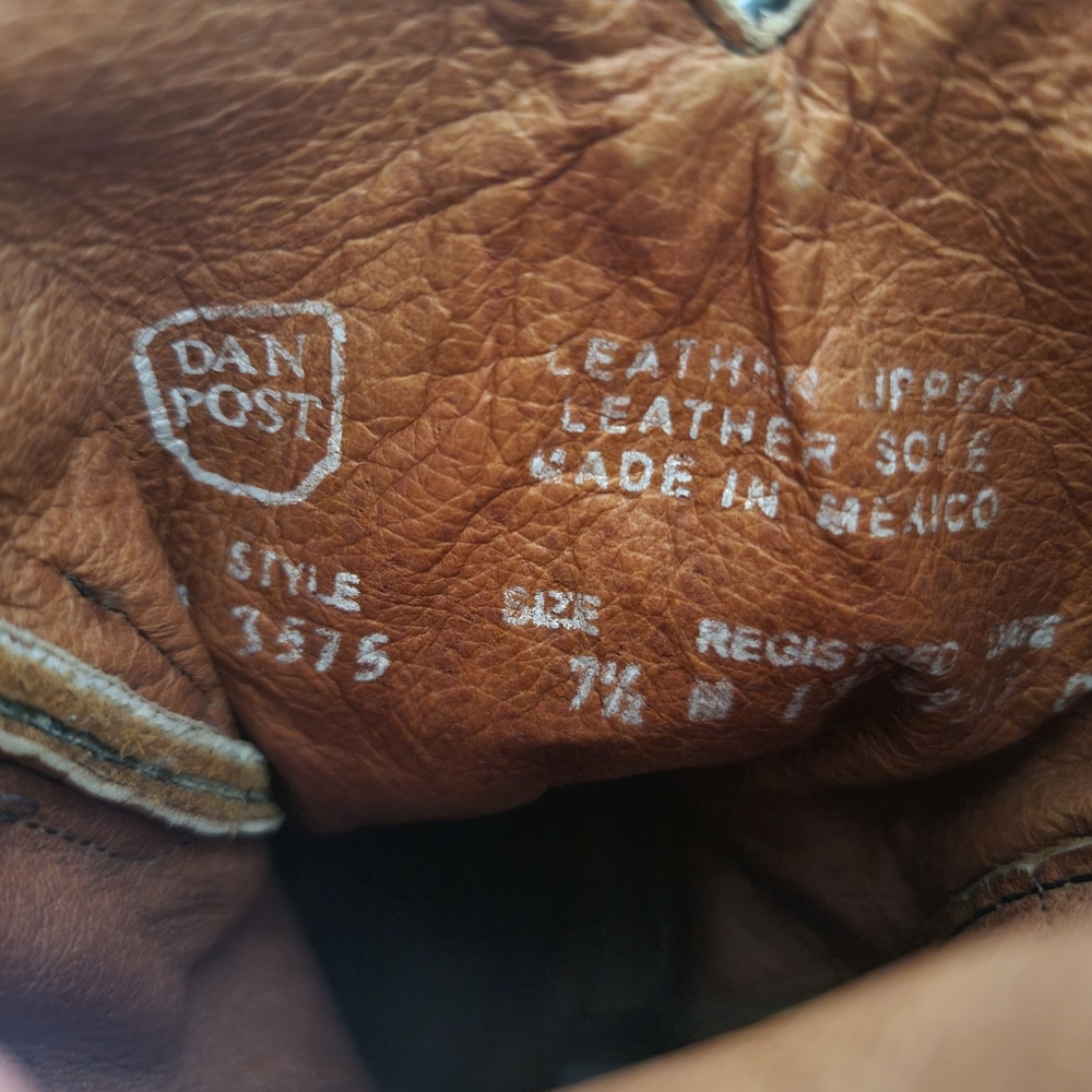 Dan Post Cowboy Boots - Picture 5 of 5
